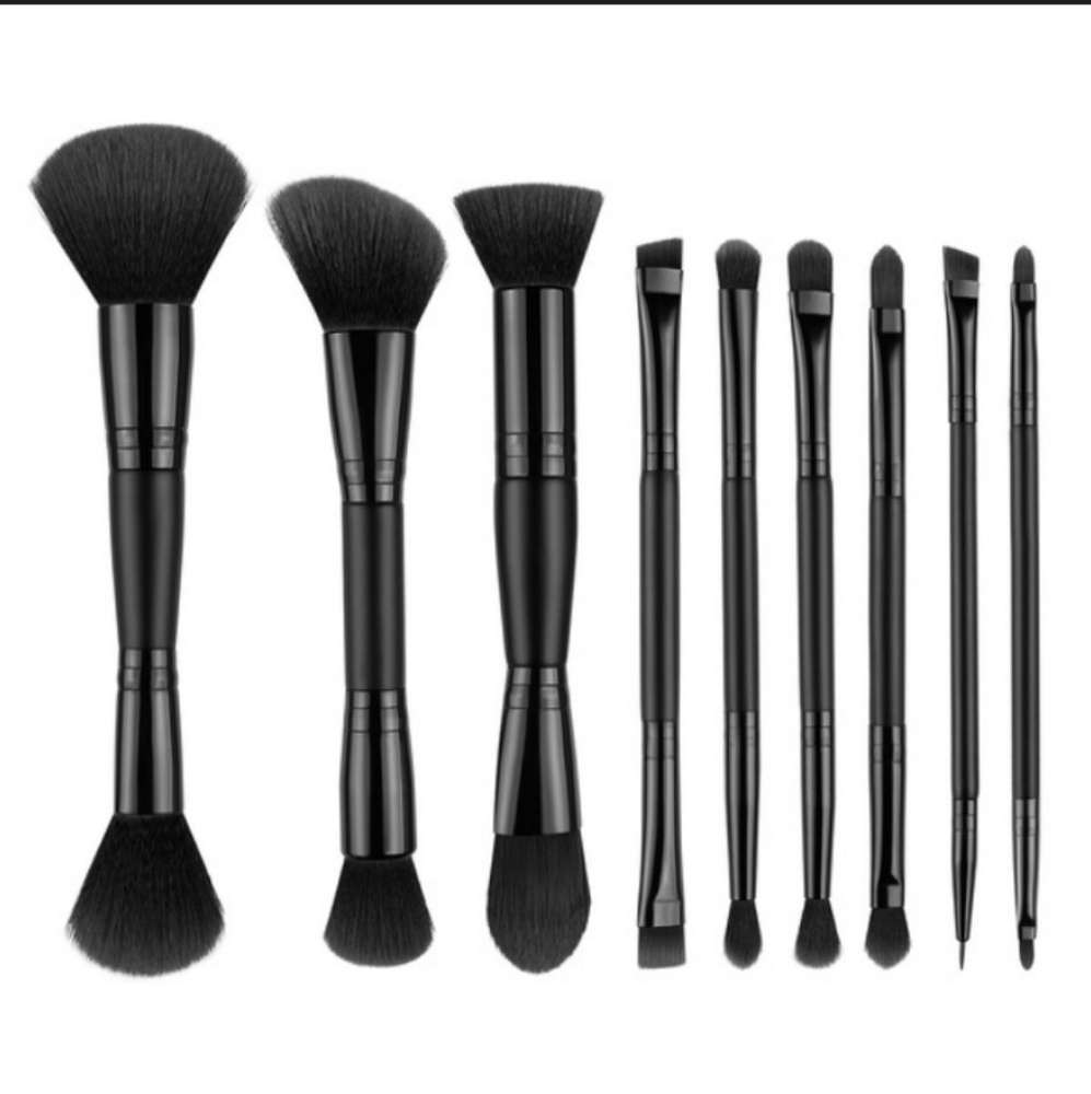 BRAND NEW 9PC DOUBLE SIDED BRUSH SET